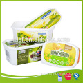 factory IML logo plastic tub of butter